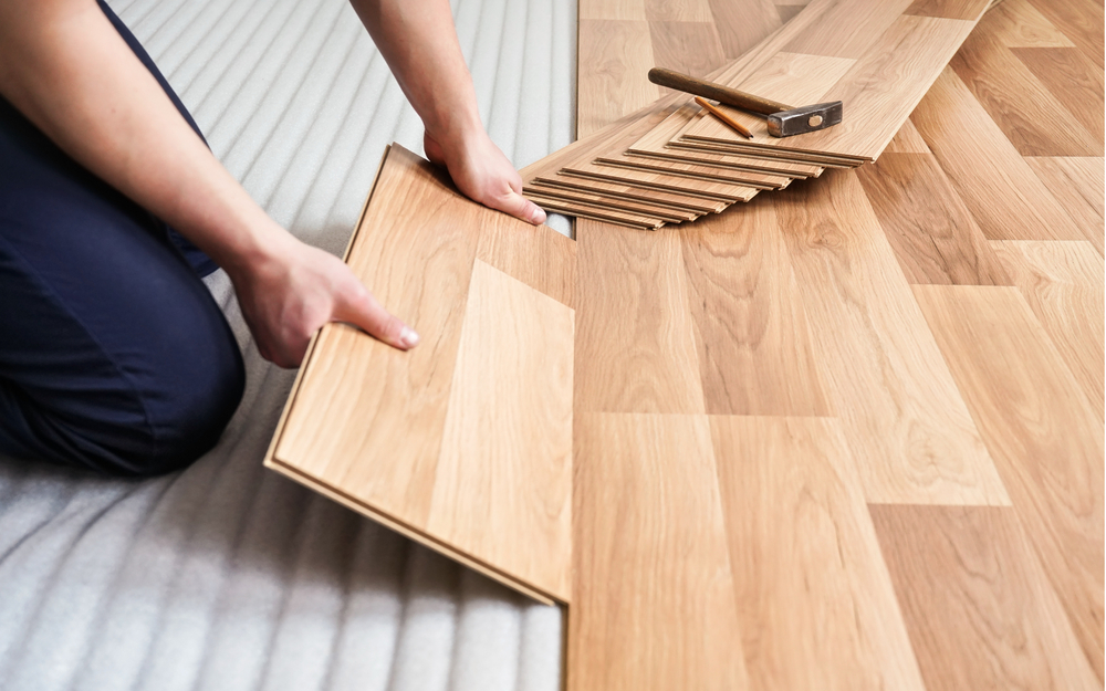 pose de parquet à Caudry